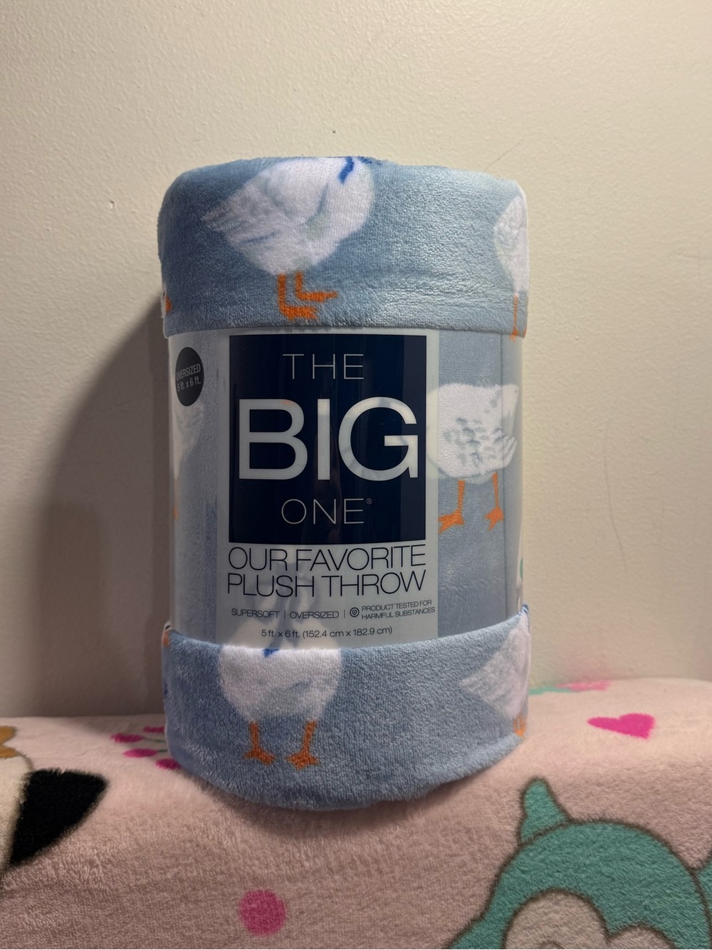 New The Big One Goose Throw Blanket